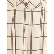 Crida Milano Multicolor Viscose Casual Pants