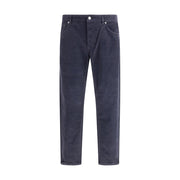 PT Torino Blue Cotton Casual Pants