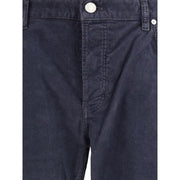 PT Torino Blue Cotton Casual Pants