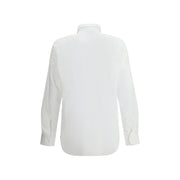 Finamore White Cotton Dress Shirt