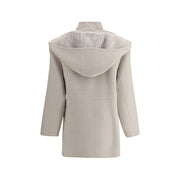 Fendi Cream Wool Coat