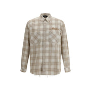 Amiri Beige Cotton Pattern Shirt