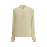 Tom Ford Cream Silk Blouse