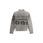 Magliano Gray Alpaca Vicugna Pacos Sweatshirt