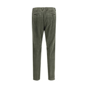 Cruna Green Cotton Casual Pants