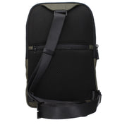 Piquadro Green Fabric Crossbody Bag