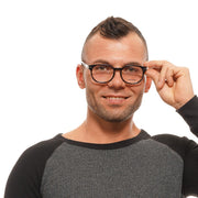 Longines Brown Plastic Glasses (Frames)