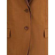 Fendi Brown Wool Blazer