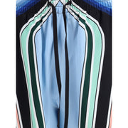 Casablanca Multicolor Silk Bermuda Shorts