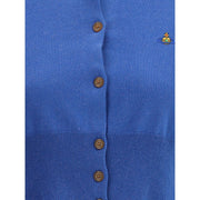 Vivienne Westwood Blue Cotton Cardigan