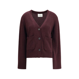 Lisa Yang Purple Cashmere Cardigan