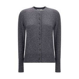 Lisa Yang Gray Cashmere Cardigan