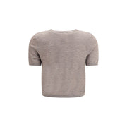 Lisa Yang Beige Cashmere Cardigan