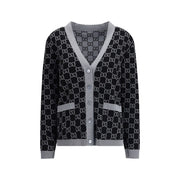 Gucci Black Wool Cardigan