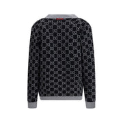 Gucci Black Wool Cardigan