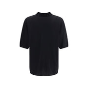 Saint Laurent Black Wool Polo Shirt