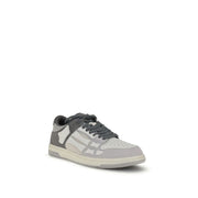 Amiri Gray Calf Leather Bos Taurus Low Top Sneakers