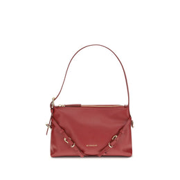 Givenchy Red Calf Leather Bos Taurus Shoulder Bag