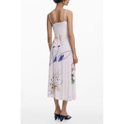 Desigual White Polyester Dress