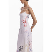 Desigual White Polyester Dress