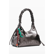 Desigual Bronze Polyethylene Handbag