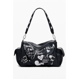 Desigual Black Polyethylene Women Handbag