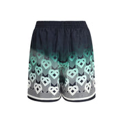 Casablanca Multicolor Silk Bermuda Shorts