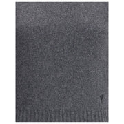 Ami Paris Gray Cashmere Turtleneck
