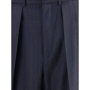 Tom Ford Blue Wool Dress Pants