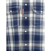 Dsquared² Multicolor Cotton Pattern Shirt