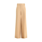 Ermanno Scervino Beige Viscose Casual Pants