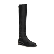 Stuart Weitzman Brown Calf Leather Bos Taurus Ankle Boots