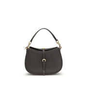 Etro Brown Calf Leather Bos Taurus Shoulder Bag
