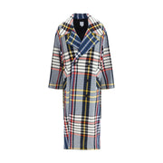 Sara Roka Multicolor Wool Coat