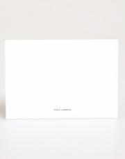 Dolce & Gabbana Multicolor Leopard Print Envelope Paper Post Card Holder