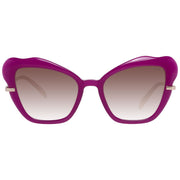 Emilio Pucci Purple Plastic Sunglasses