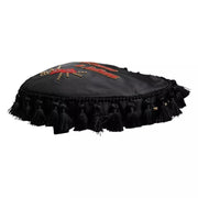 Dolce & Gabbana Black Heart L'Amore Patch Embellished Kids Backpack