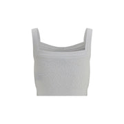Balmain White Polyamide Top