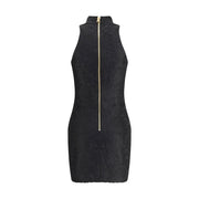 Balmain Black Viscose Cocktail Dress