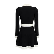 Balmain Black Viscose Casual Dress