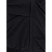 ALAINPAUL Black Polyamide Full-Length Jacket
