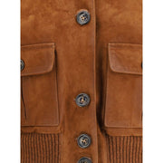 Valstar Brown Goatskin Jackets And Coat