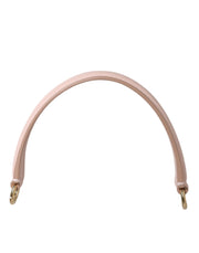 Dolce & Gabbana Strap Pink Leather Gold Tone Big Bag Handle Shoulder Strap