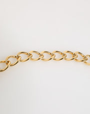 Dolce & Gabbana Multicolor Murano Glass Beads Gold Chain Jewelry Necklace