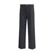 Vivienne Westwood Gray Fleece Wool Casual Pants