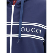 Gucci Blue Polyester Sweatshirt
