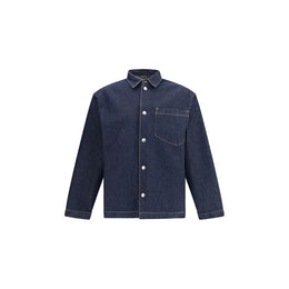 7FOR Blue Denim Shirt
