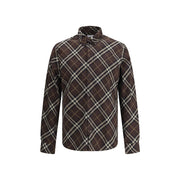 Burberry Brown Cotton Pattern Shirt