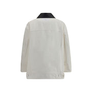 Givenchy White Cotton Denim Jacket