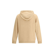 Laneus Beige Cashmere Hoodie